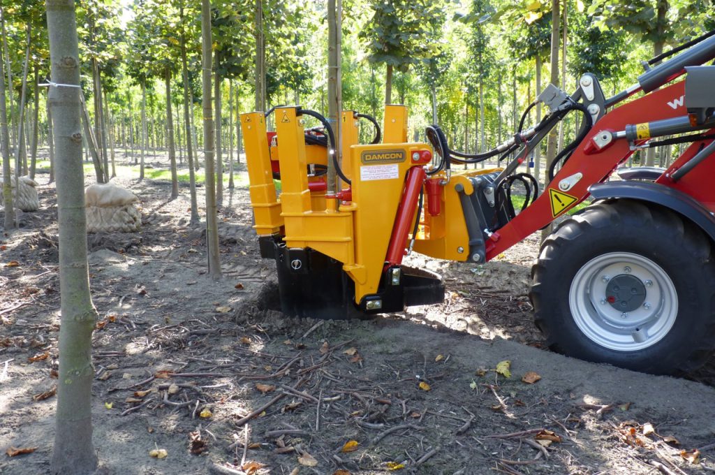 KLR-700 montiert an Weidemann 1380