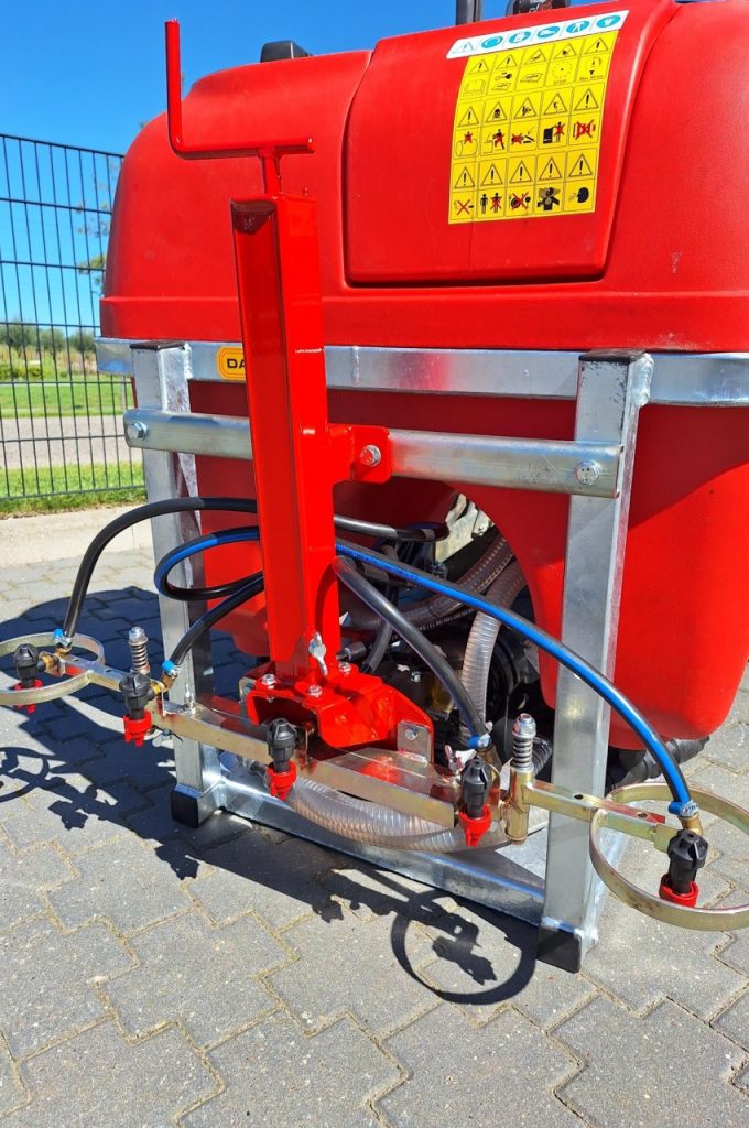 Höhenverstellung Sprühbaum