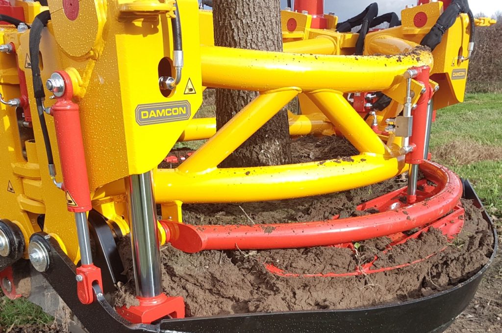 Hydraulische Stütze Ballen zwei Seiten