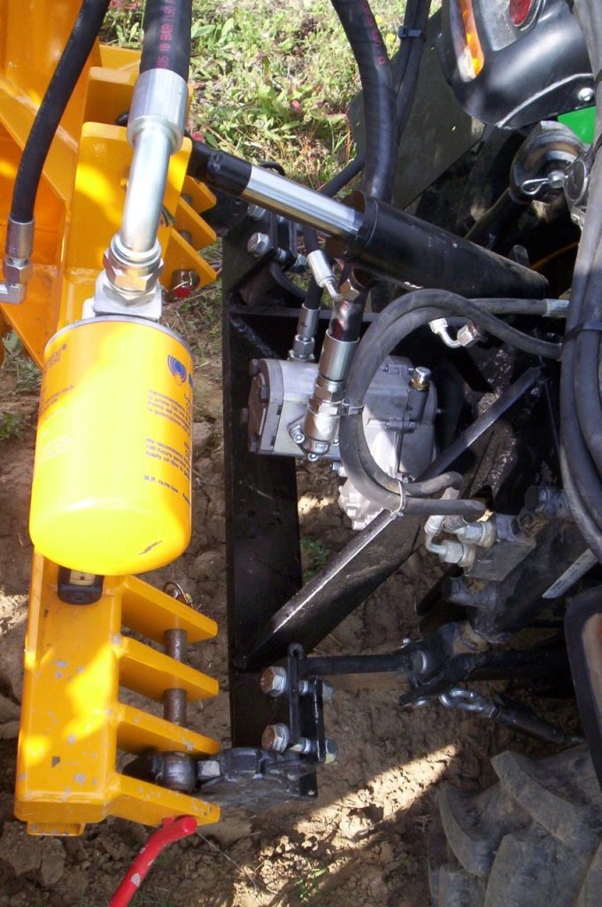 Ölpumpe mit Schlauchanschluss