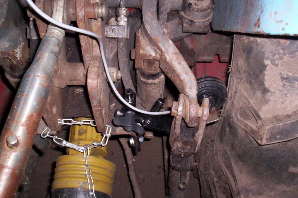 Abstandsanzeige im Einsatz