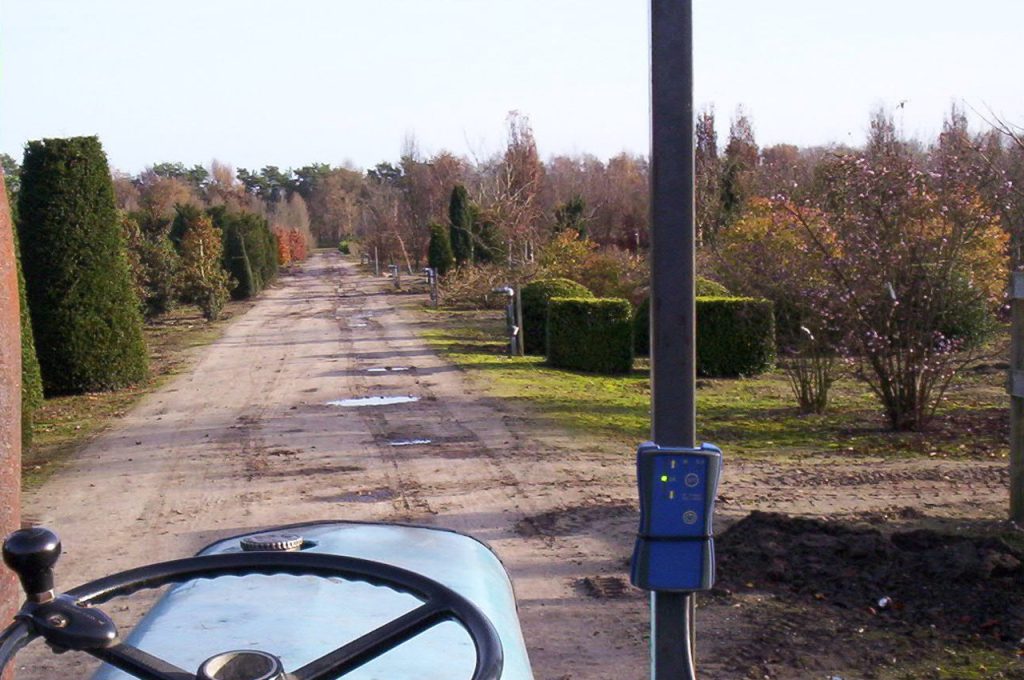 Bedienung Abstandsanzeige