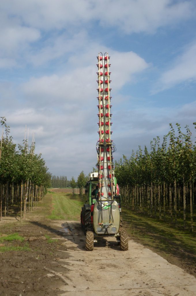 Mastspritze prototype