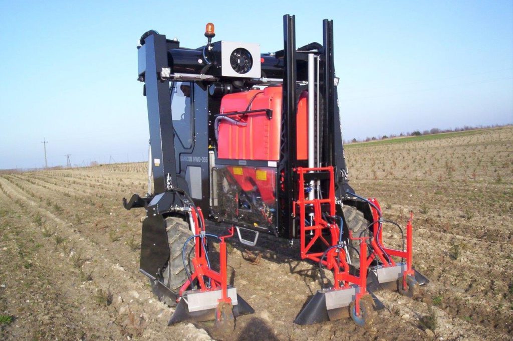 Unkrautkappe Nirosta in Breite verstellbar