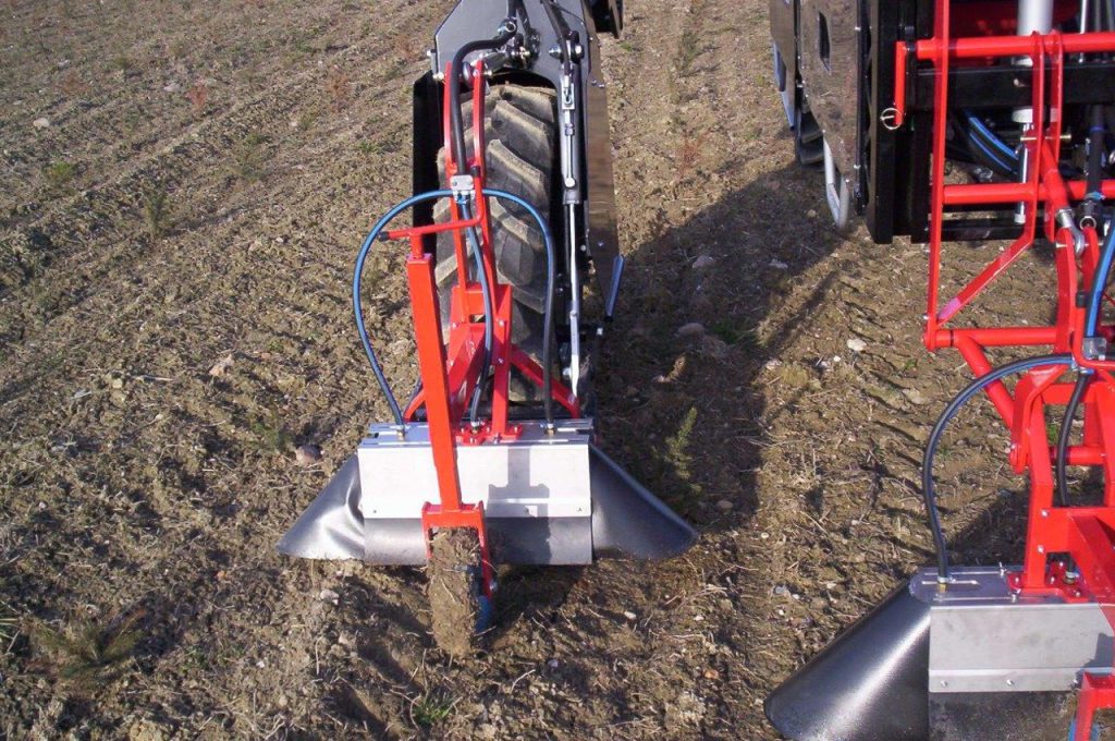 Unkrautkappe Nirosta in Breite verstellbar