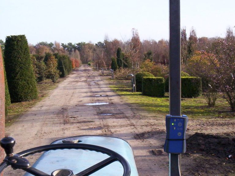 Bedienung Abstandsanzeige