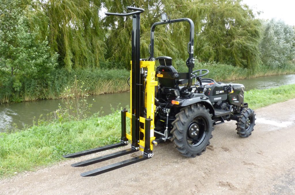 3. Gabel für Ballentransport