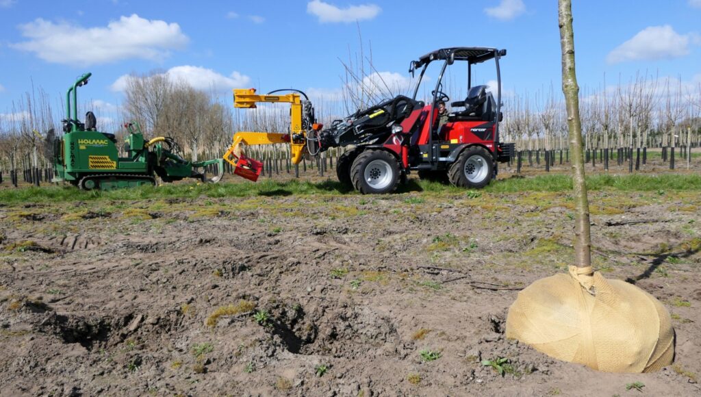 DTW-70 Einwickeln von Sandballen