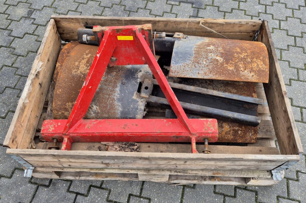 604019 KLR-700 HM mit Spatensatz 60 + 70 cm mit Anbaurahmen für Fendt Schmalspurtraktor